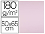 CARTULINA LIDERPAPEL 50X65 CM 180G/M2 ROSA PAQUETE DE 25