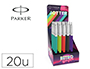 BOLIGRAFO PARKER JOTTER ORIGINALS RETRO AOS 80 EXPOSITOR DE 20 UNIDADES EN 5 COLORES SURTIDOS