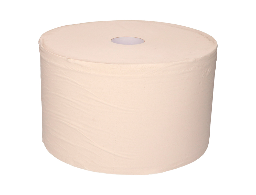 PAPEL HIGIENICO INDUSTRIAL BUNZL GREENSOURCE CELULOSA BLANCA 2 CAPAS SISTEMA EXTRACCION CENTRAL ROLLO 200