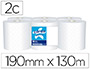 PAPEL SECAMANOS AMOOS 2 CAPAS 190 MM X 130 MT PAQUETE DE 6 ROLLOS